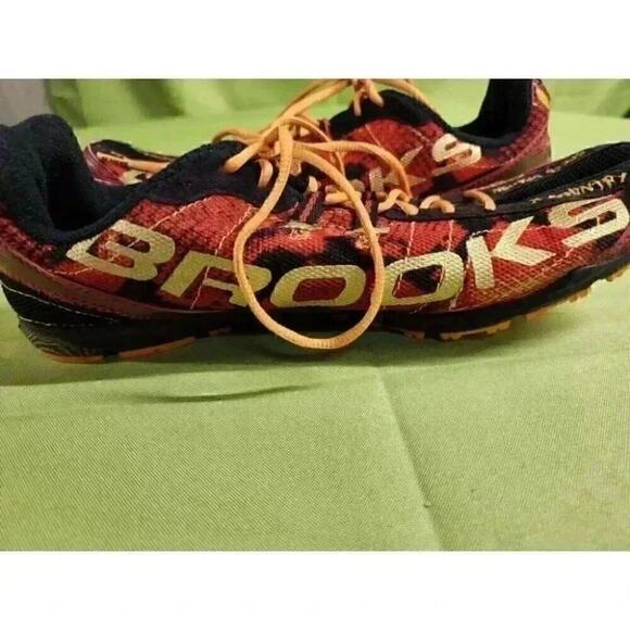 Brooks Cross Country Running Shoes Speed Dragon Mach Sz 11.5 Feather Lite A100 - Picture 1 of 8
